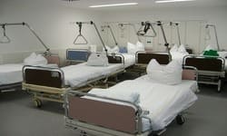 Einzelzimmer im Krankenhaus